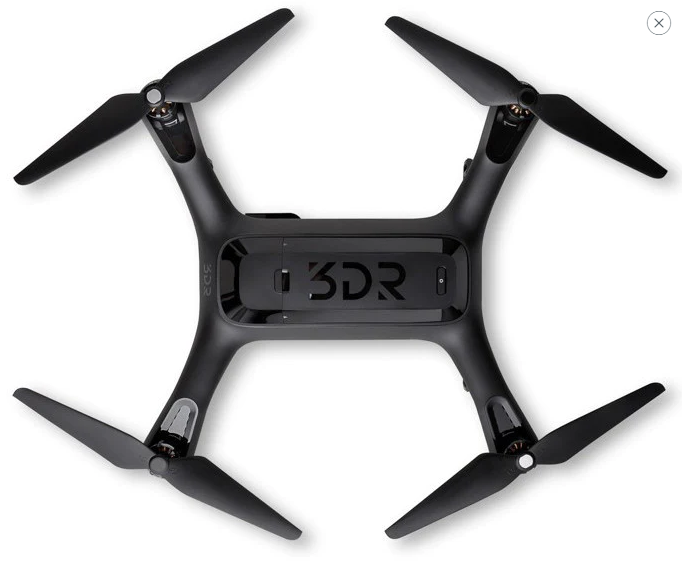 3DR SOLO Quad Static Mount - Four Survey Cameras