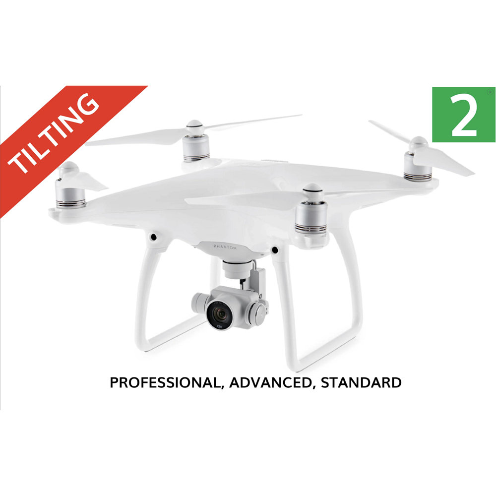 DJI Phantom 4 (PRO/ADV) Survey 3/2/1 Tilting Dual Camera Mount