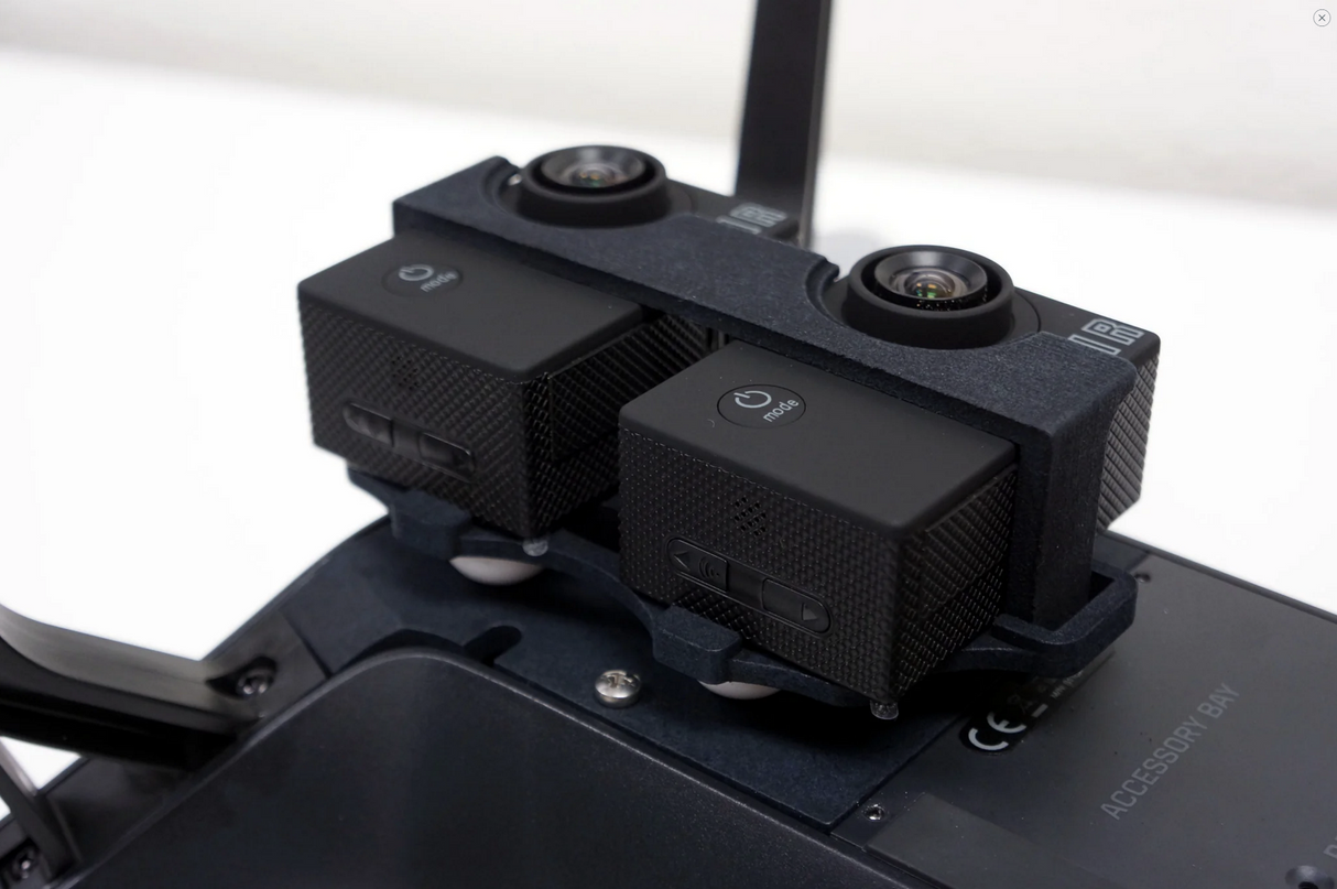 3DR SOLO Gimbal Bay Static Mount - Dual Survey Camera