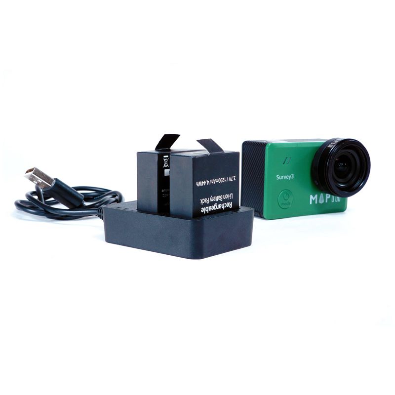 Survey3 Camera Battery External Dual Charger