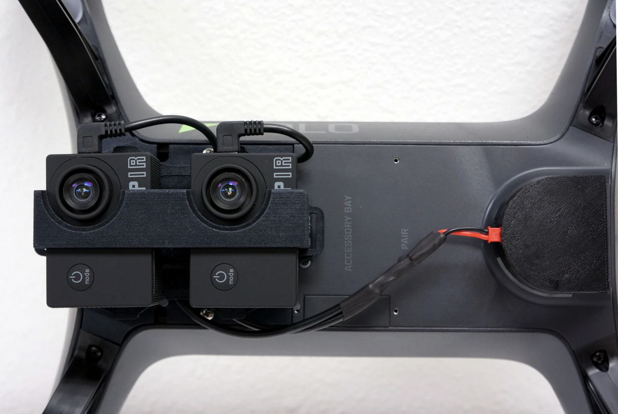 3DR SOLO Gimbal Bay Static Mount - Dual Survey Camera