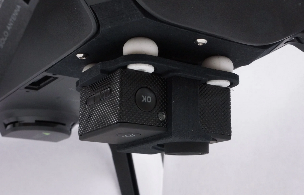 3DR SOLO Gimbal Bay Static Mount - Single Survey Camera