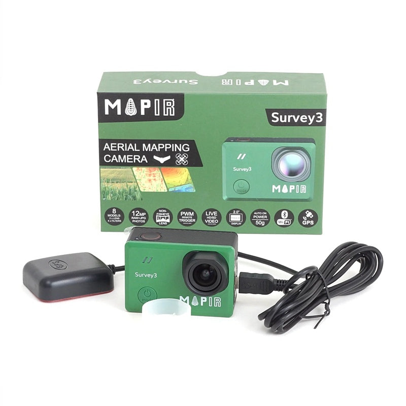 Survey3W Camera - NIR+Green+Blue (NGB, ENDVI)