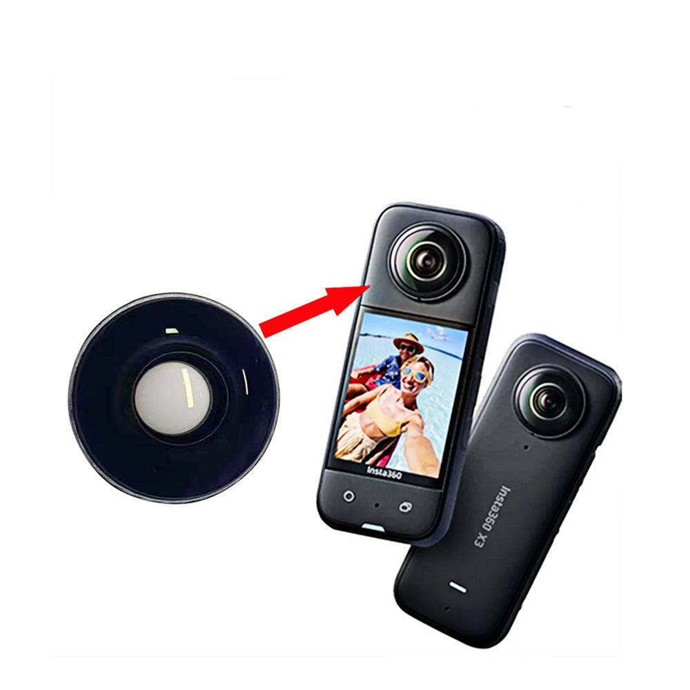Replacement Glass Lens for Insta360 X3 Camera
